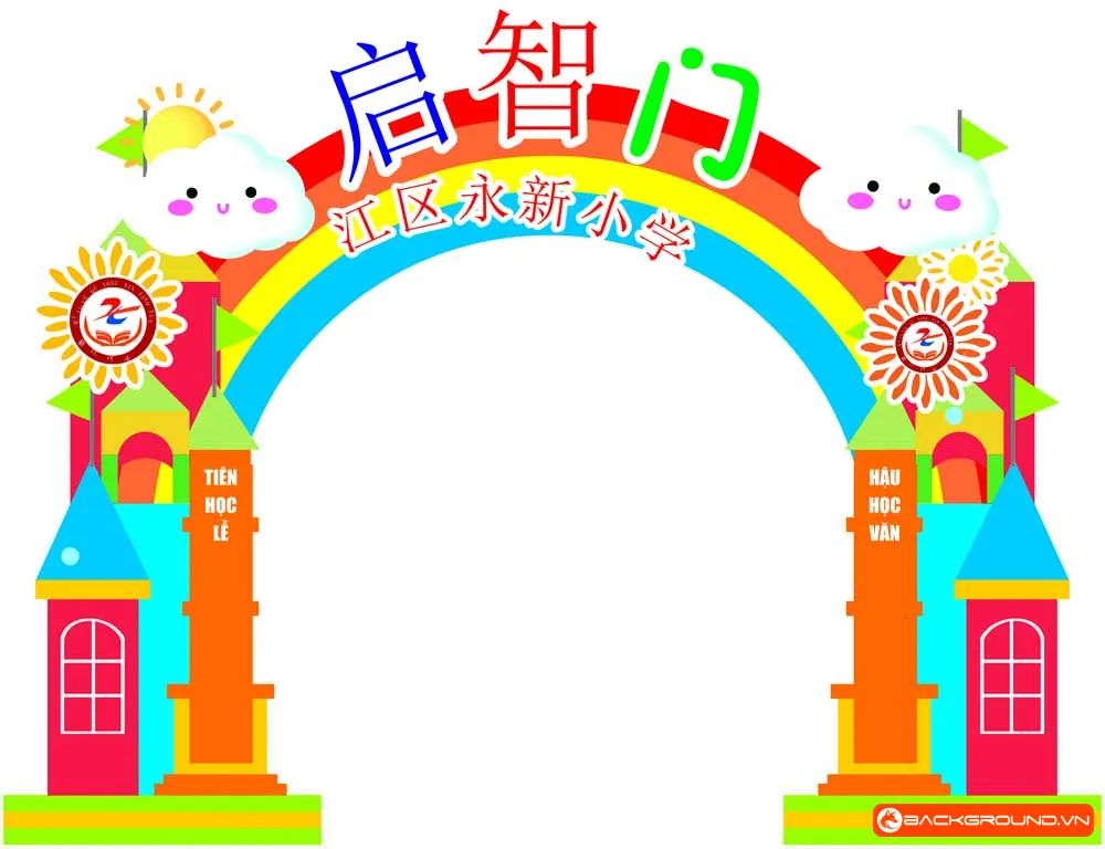 Cổng chào năm học mới - Tiểu Học (16)
